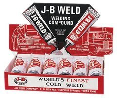 J-B Weld 8265 DISPLAY CARTON OF 6 COLD WELD