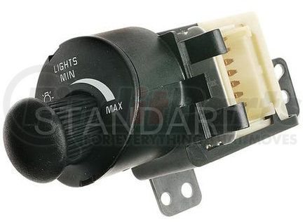 Standard Ignition DS716 Headlight Switch - Direct Snap Fit, 14 Blade Terminals, 12V, Black/Cream