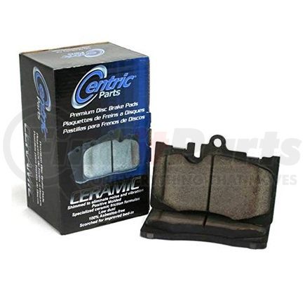 Centric 301.09700 Centric Premium Ceramic Brake Pads with Shims and Hardware