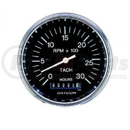 Datcon Instrument Co. 103755 Tachometer with Hourmeter (86mm/3.375”)