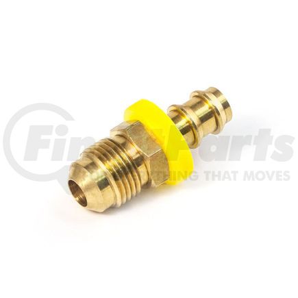 Tramec Sloan S682-4-4 Air Brake Fitting - Male Hose Barb 45 Degree SAE Flare