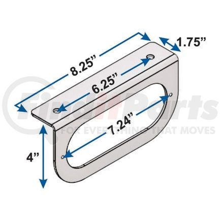 Phillips Industries 51-60900-10 Side Turn Indicator Light Mounting Bracket - for Side Turn Lights