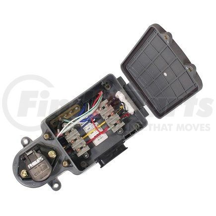 Phillips Industries 16-7812TC Trailer Nosebox Assembly - I-Box with 20 Amp Circuit Breakers, with Permalogic