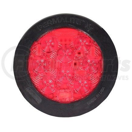 Phillips Industries 51-40142-16 Brake / Tail / Turn Signal Light - 16 Pieces, 4 in., Round, Red, for 1/4 in. Plate Thick