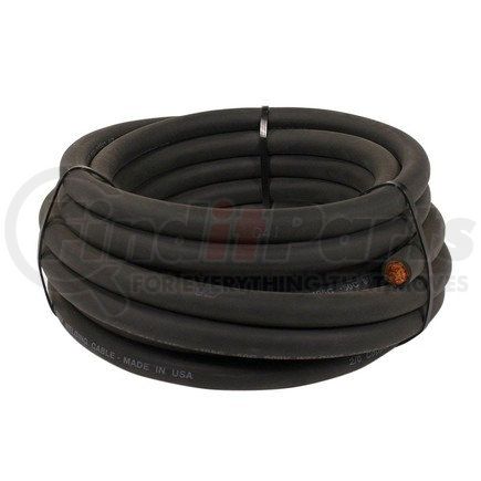 Phillips Industries 3-510 Battery Cable - 25 ft. Spool, Black, 1/0 ga., 133 x 21 Stranding