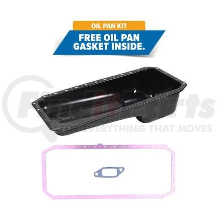 PAI 141323 Engine Oil Pan - Steel; Black; Fits Cummins ISB / QSB Engines.