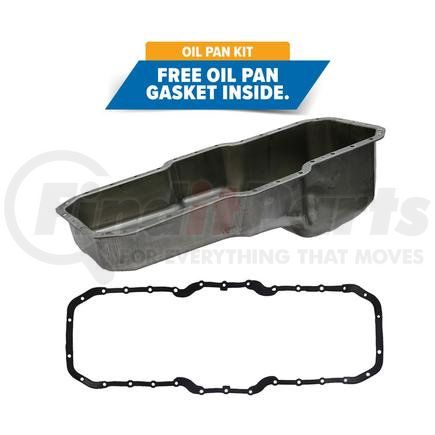 PAI 841203 Engine Oil Pan - Steel; EDC Silver; Fits Mack E7 Engines.