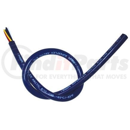 Phillips Industries 3-613 Bulk Wire - 6/14 Ga., Dark Blue, -85°F/-65°C, 250 Feet, Spool