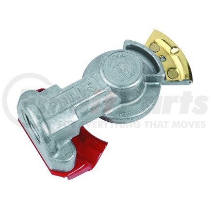 Phillips Industries 12-008B Gladhand - Straight Mount Emergency, Red, 1/2 in. Female Pipe Thread