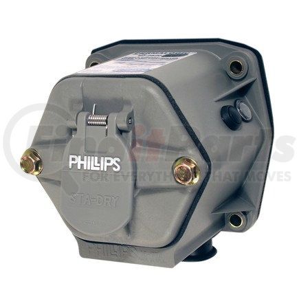 Phillips Industries 60-2720 Trailer Nosebox Assembly - Single Circuit without Circuit Breakers