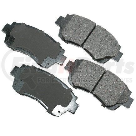 AKEBONO ACT476 - proact ultra premium ceramic disc brake pad kit | proact ultra premium ceramic disc brake pad kit