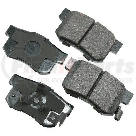 Akebono ACT1086 ProACT Ultra Premium Ceramic Disc Brake Pad Kit