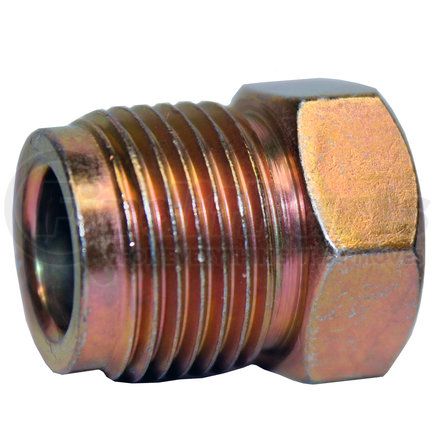 AGS Company TR-615 Transmission Line Tube Nut - 3/8 x M18 x 1.5 Bubble Flare - 4 per Bag