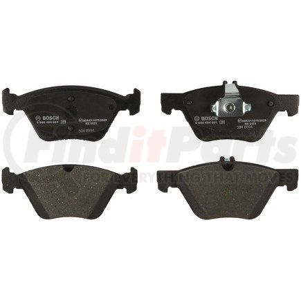 Bosch 0986494001 EUROLINE DISC BRAKE PAD SET