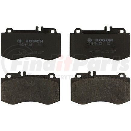 Bosch 0986494405 EUROLINE DISC BRAKE PAD SET