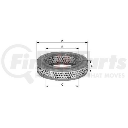 MANN+HUMMEL Filters C1555/6 Air Filter
