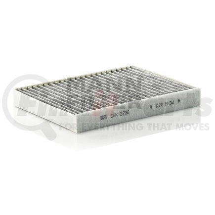 MANN+HUMMEL Filters CUK2736-2 MANN-FILTER BASE Cabin Air Panel
