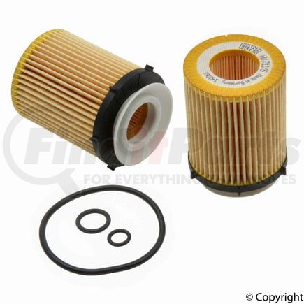 MANN+HUMMEL Filters HU711/6Z MANN-FILTER BASE Cartridge Lube Metal Free Filter