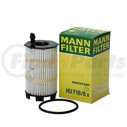 MANN+HUMMEL Filters HU718/8X Oil Filter Element - Meta