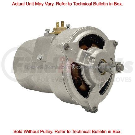 MPA Electrical 13048 Alternator - 12V, Bosch/Motorola, CW (Right), without Pulley, External Regulator