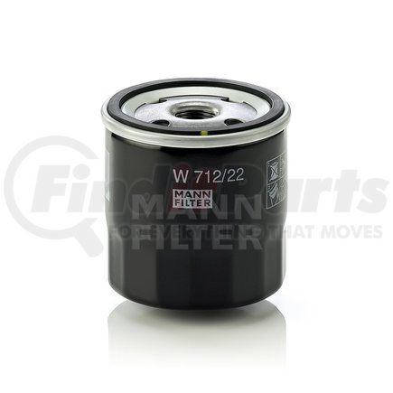 MANN+HUMMEL Filters W712/22 Engine Oil Filter