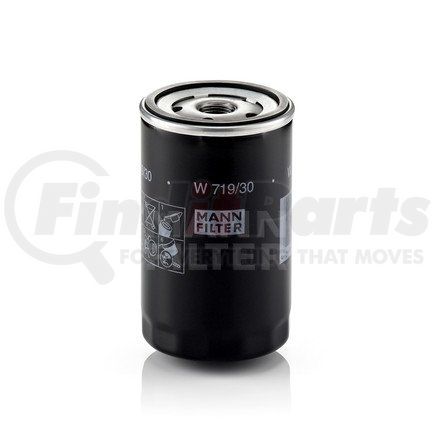 MANN+HUMMEL Filters W719/30 MANN-FILTER BASE Spin-On Lube Filter