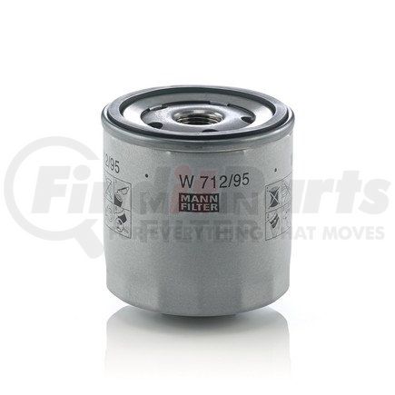 MANN+HUMMEL Filters W712/95 MANN-FILTER BASE Spin-On Lube Filter