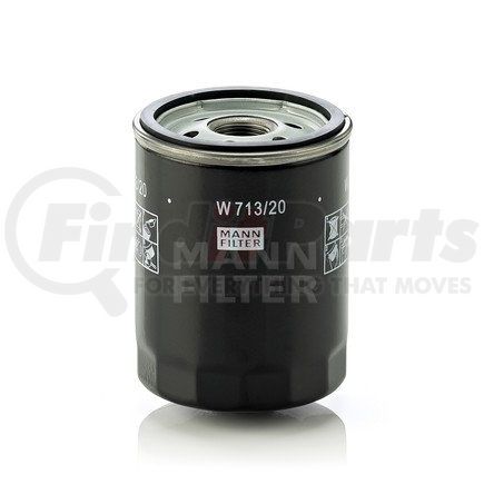 MANN+HUMMEL Filters W713/20 Engine Oil Filter