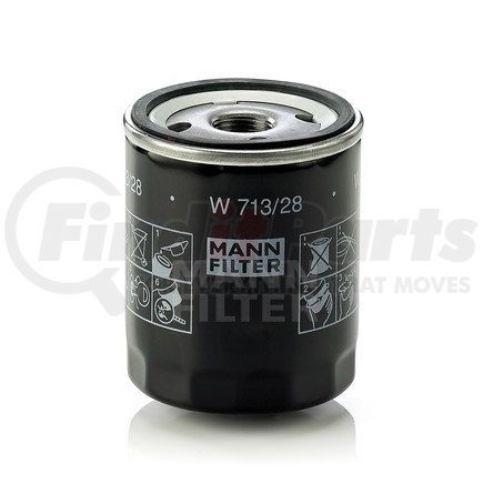 MANN+HUMMEL Filters W713/28 MANN-FILTER BASE Spin-On Lube Filter