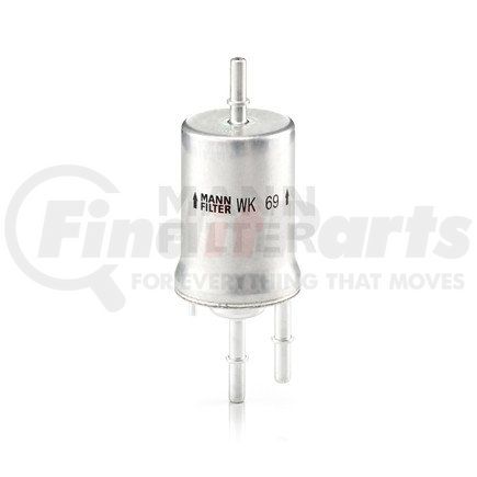 MANN+HUMMEL Filters WK69 MANN-FILTER BASE Fuel (Complete In-Line) Filter