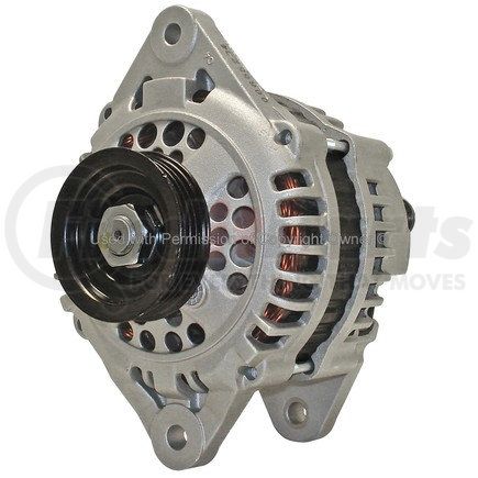 MPA Electrical 13534 Alternator - 12V, Hitachi, CW (Right), with Pulley, Internal Regulator