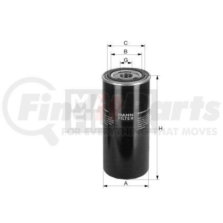 MANN+HUMMEL Filters WD13145/1 Hydraulic Spin-on Oil/Fluid Filter