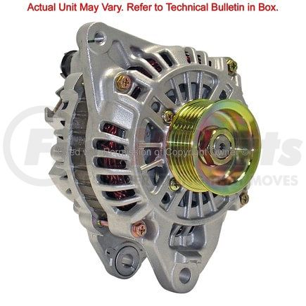 MPA Electrical 13689 Alternator - 12V, Bosch/Mitsubishi, CW (Right), with Pulley, Internal Regulator