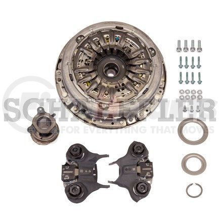 LUK 07-233 - clutch kit, for 2011-2017 ford fiesta/2012-2018 ford focus |  oe quality replacement clutch set