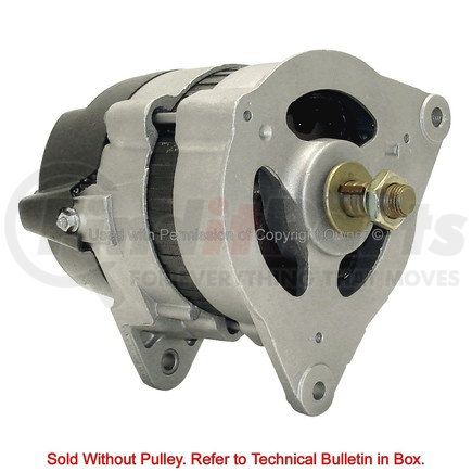 MPA Electrical 14030 Alternator - 12V, Lucas, CW (Right), without Pulley, Internal Regulator