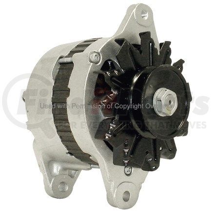 MPA Electrical 14196 Alternator - 12V, Mitsubishi, CW (Right), with Pulley, External Regulator