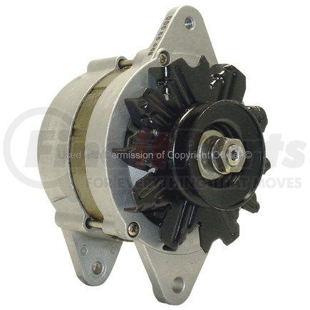 MPA Electrical 14158 Alternator - 12V, Nippondenso, CCW (Left), with Pulley, External Regulator