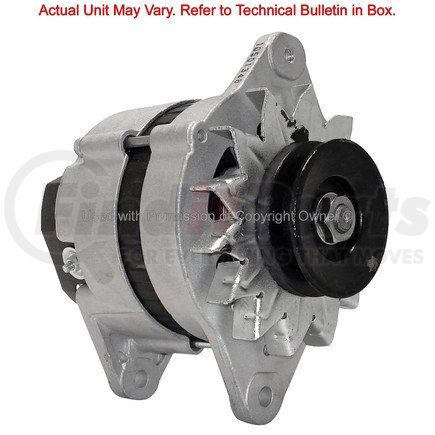 MPA Electrical 14209 Alternator - 12V, Hitachi/Mitsubishi, CW, with Pulley, External Regulator