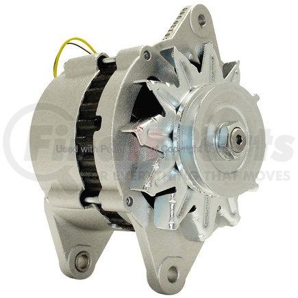 MPA Electrical 14255 Alternator - 12V, Hitachi, CW (Right), with Pulley, Internal Regulator