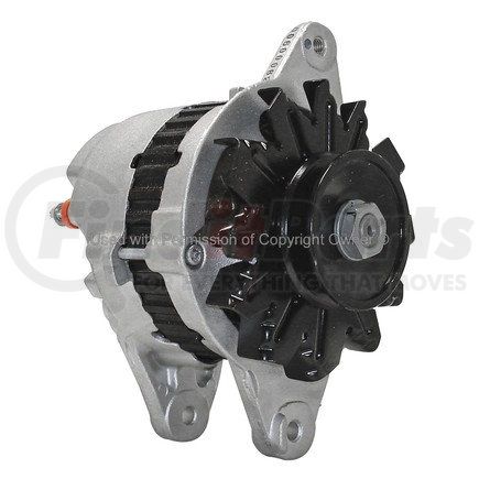 MPA Electrical 14646 Alternator - 12V, Mitsubishi, CW (Right), with Pulley, Internal Regulator