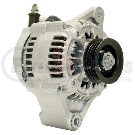 MPA Electrical 14843 Alternator - 12V, Nippondenso, CW (Right), with Pulley, Internal Regulator