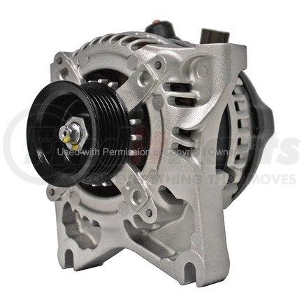MPA Electrical 15038 Alternator - 12V, Nippondenso, CW (Right), with Pulley, Internal Regulator