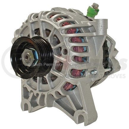 MPA Electrical 15431 Alternator - 12V, Ford, CW (Right), with Pulley, Internal Regulator