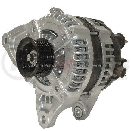 MPA Electrical 15465 Alternator - 12V, Nippondenso, CW (Right), with Pulley, External Regulator