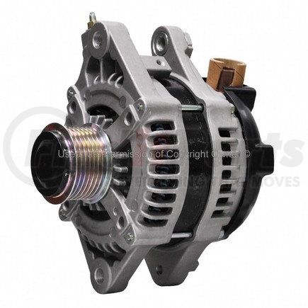 MPA Electrical 15650 Alternator - 12V, Nippondenso, CW (Right), with Pulley, Internal Regulator