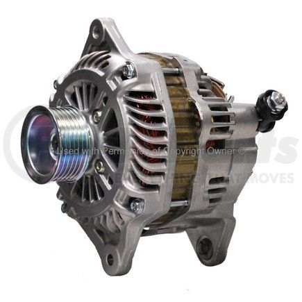 MPA Electrical 15717 Alternator - 12V, Mitsubishi, CW (Right), with Pulley, Internal Regulator