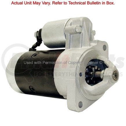 MPA Electrical 16209 Starter Motor - 12V, Hitachi/Mitsubishi, CW (Right), Wound Wire Direct Drive