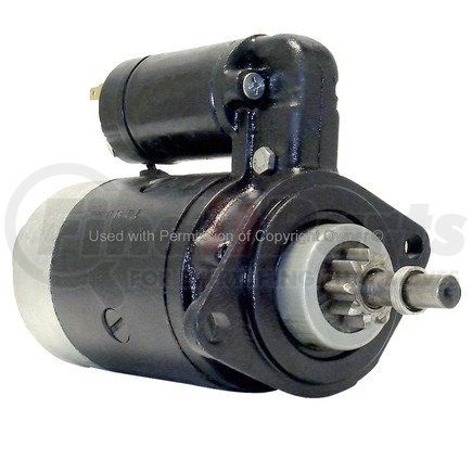 MPA Electrical 16318 Starter Motor - For 6.0 V, Bosch, CCW (Left), Wound Wire Direct Drive