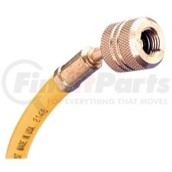 Mastercool 45962 96" R-12 Yellow Hose With Auto Shut-Off Fittings