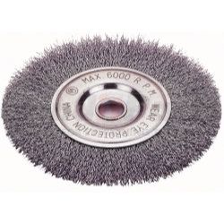 Firepower 1423-2121 Wire Wheel Brushes, Crimped, 6” dia. x 1/2” wide